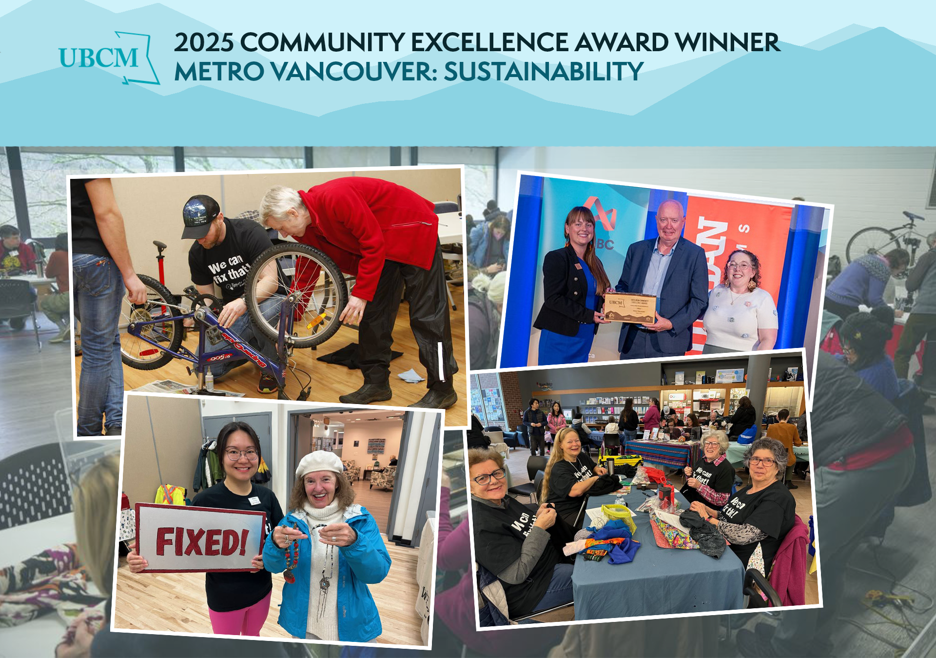 Ubcm Repair Cafes build skills and community – and encourage reuse | Union ...