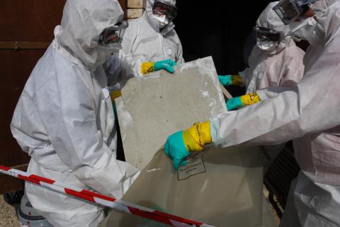 Asbestos removal